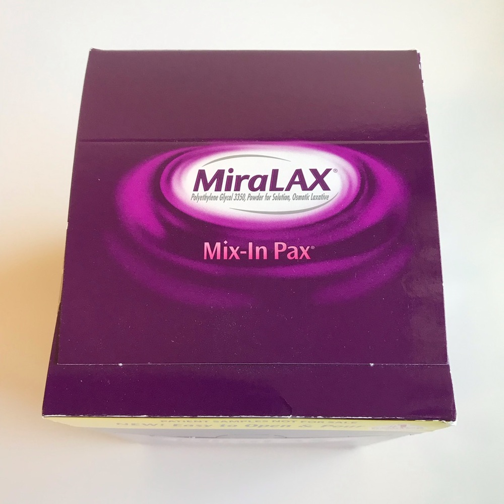 MiraLAX Mix In Pax 20 Travel Packets Exp 3/2026 - Picture 5 of 5